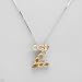 Necklace With 3.06ctw Genuine Citrines Crafted in 925 Sterling silver. Total item weight 5.0g Length 16in