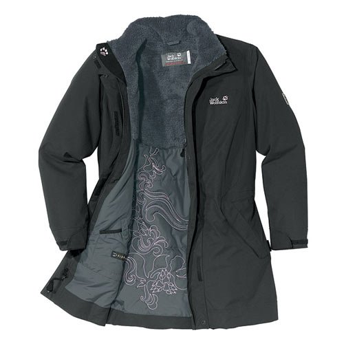 Jack Wolfskin 5th Avenue Coat black (Größe: S) Jack Wolfskin 5th Avenue Coat black (Größe: S)