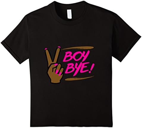 Kids Boy Bye T-Shirt 8 Black