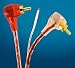 Rockford Fosgate Stealth CPST Twisted-Pair Stereo Patch Cables 3.3 feet