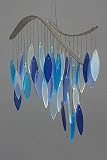 Goose Rocks Designs Baxter-b Handcrafted Stained Glass Wind Chime
