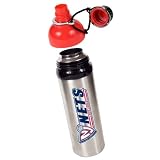 New Jersey Nets NBA 24Oz Colored Stainless Steel Water Bottle