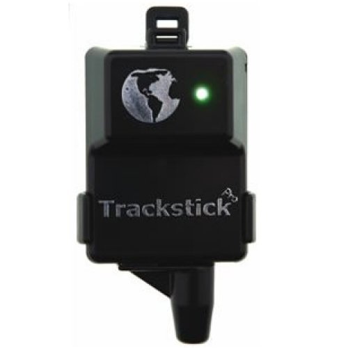 Trackstick Pro GPS Tracking Device; Download Powerful ""Trackstick Manager"" Software for Windows, USB Cable and 12V Cigarette Lighter Power Cord"