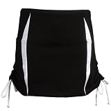 Drawstring Tennis Skirt with Shorts