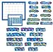 Creative Teaching Press Calendar Denim Year Round Variety Pack