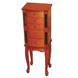 Jewelry Armoire A- Oak