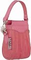 Nicole Miller Canvas Universal Cell Phone Carry Case with Hand Strap, Pink