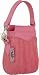 Nicole Miller Canvas Universal Cell Phone Carry Case with Hand Strap, Pink