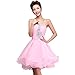Fashion Plaza Princess Cocktail Party Dress Crystal Mini Short D0131