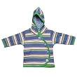 Little Shrimp Multi coloured Organic Cotton Striped Long sleeve Hoodie Top - 18 Months