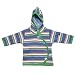 Little Shrimp Multi coloured Organic Cotton Striped Long sleeve Hoodie Top - 18 Months