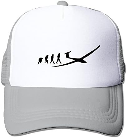 Perfect Two Tone Industrial Coloring Mens Evolution Of Flight Novelty Printing Caps Ash