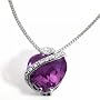 Goldmaid Damen-Collier Herz 925 Sterlingsilber Zir&hellip von goldmaid