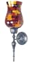15 Inch Glass Wall Sconces (set Of 2)