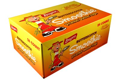 Boyer Butterscotch Smoothie Peanut Butter 24 Packs by Boyer Candy Company