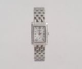 Sekonda XS Ladies Silver Dial Stone Set Steel Bracelet Watch 310105