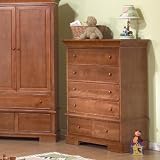 Sorelle Hampton 5-Drawer Chest - Cherry