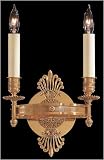 Metropolitan by Minka N200502 Vintage 11 Two Light Candle Wall Sconce in French Gold