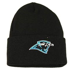 NFL Beanie Carolina Panthers - Cuff Black