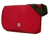 Crumpler Silver Dig Laptop Bag (Size XL 15/17 inch W) - Firebrick Red/Black