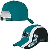 Reebok San Jose Sharks Team Colorblock Adjustable Hat