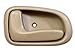 PT Auto Warehouse TO-2522E-LH - Inside Interior Inner Door Handle, Beige/Tan - Driver Side