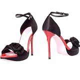 Sangria Black Adult Costume Shoes