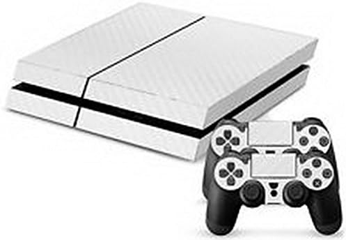 Rich Skins - PS4 Skins Console and Controller KI White Carbon Fiber