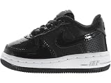 Toddler's Nike Air Force One Low (Black-White)(Size=3M)