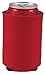 QualityPerfection 25 Red Party Drink Blank Can Coolers(12,25,50,100,200 Bulk Pack) Blank Beer,Soda Coolies Sleeves | Soft,Insulated Coolers | 30 Colors | Perfect For DIY Projects,Holidays,Events
