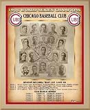 1908 Chicago Cubs World Series Championship Team Photo Plaque (you choose color & size)