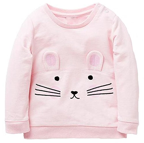 Fiream Girls Crewneck Cartoon Long Sleeve Sweatshirt