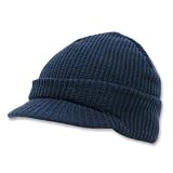GI Jeep Beanie Visor Cap- Navy Blue
