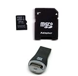 Kingston 16GB microSDHC Class 4 with Micro SD Adapter and SanDisk Mobile Mate reader (Bulk Packaging)