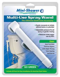 Mini-Shower - Bidet And Multi-Use Hand Held Sprayer