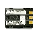 Kinamax BTR-BP2L14-J-02 2000mAh BP-2L12/BP-2L13/BP-2L14 Replacement Battery for Canon - Premium Japanese Cells
