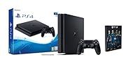 PlayStation 4 (1TB, schwarz, slim) FIFA ...