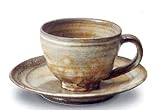 ★ギフト包装承ります★ 御本手コーヒー碗皿【信楽焼 コーヒーカップ・ソーサー】 / お楽しみグッズ(キッチン用品)付きセット