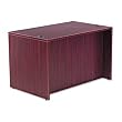 Valencia Series Desk Shell, Rectangular Top, 48w x 30d x 29-1/2h, Mahogany