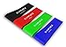 OlympiadaGear.com Exercise Resistance Loop Band Set - Set of 4 + Bonus Band - in Home Gym Elastic Strength and Fitness Training for All Workouts - Stretch Bands for Aid in Physical Therapy