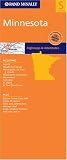 Rand McNally State Map Minnesota - Highways and interstates (Rand McNally Folded Map: States) - Rand McNally and Company