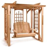 Western Red Cedar - Garden Arbor Pergola