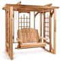 Cedar Pergola Swing Set