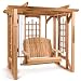 Kitchen & Housewares : Western Red Cedar - Garden Arbor Pergola