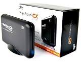 Vantec NexStar CX NST-300S2-BK External 3.5 inch SATA&USB2.0 Hard Drive Enclosure - Retail