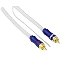Hama Cartec Cinch-Kabel inkl. 2 Cinch-Stecker mit Remote 1,5 m wei&szlig;