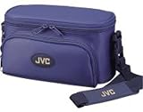 JVC CB-V77U Soft Digital Camcorder Case (Black Blue)