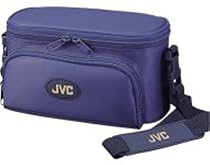 JVC CB-V77U Soft Digital Camcorder Case (Black Blue)