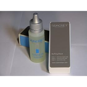 2 X Seacret Nail Buffers + 1 X Seacret Cuticle Oil for the Buffers