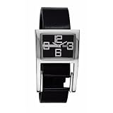 Electronics : D&G Ladies Bay Rock Black Leather Watch 719251215